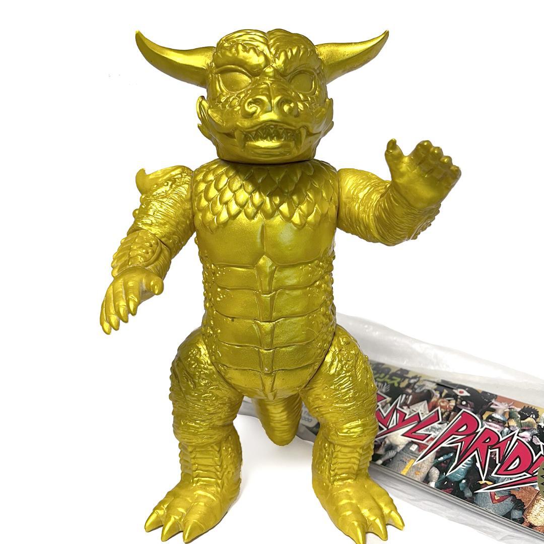 マーミット プルガサリ 特別限定版 ゴールド ソフビ 1998