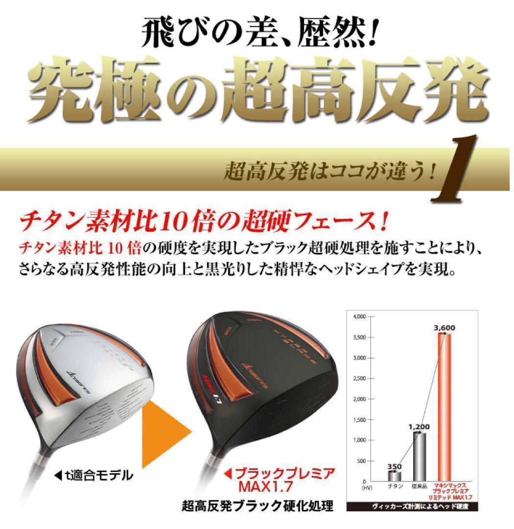 ★76歳317Yの超高反発仕様で40yUP! ハイパーブレードΓ MAX1.7