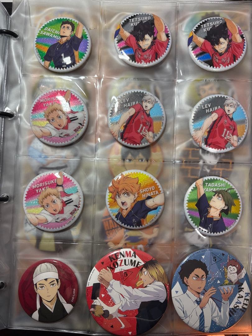 ハイキュー！！缶バッジまとめ売り102個
