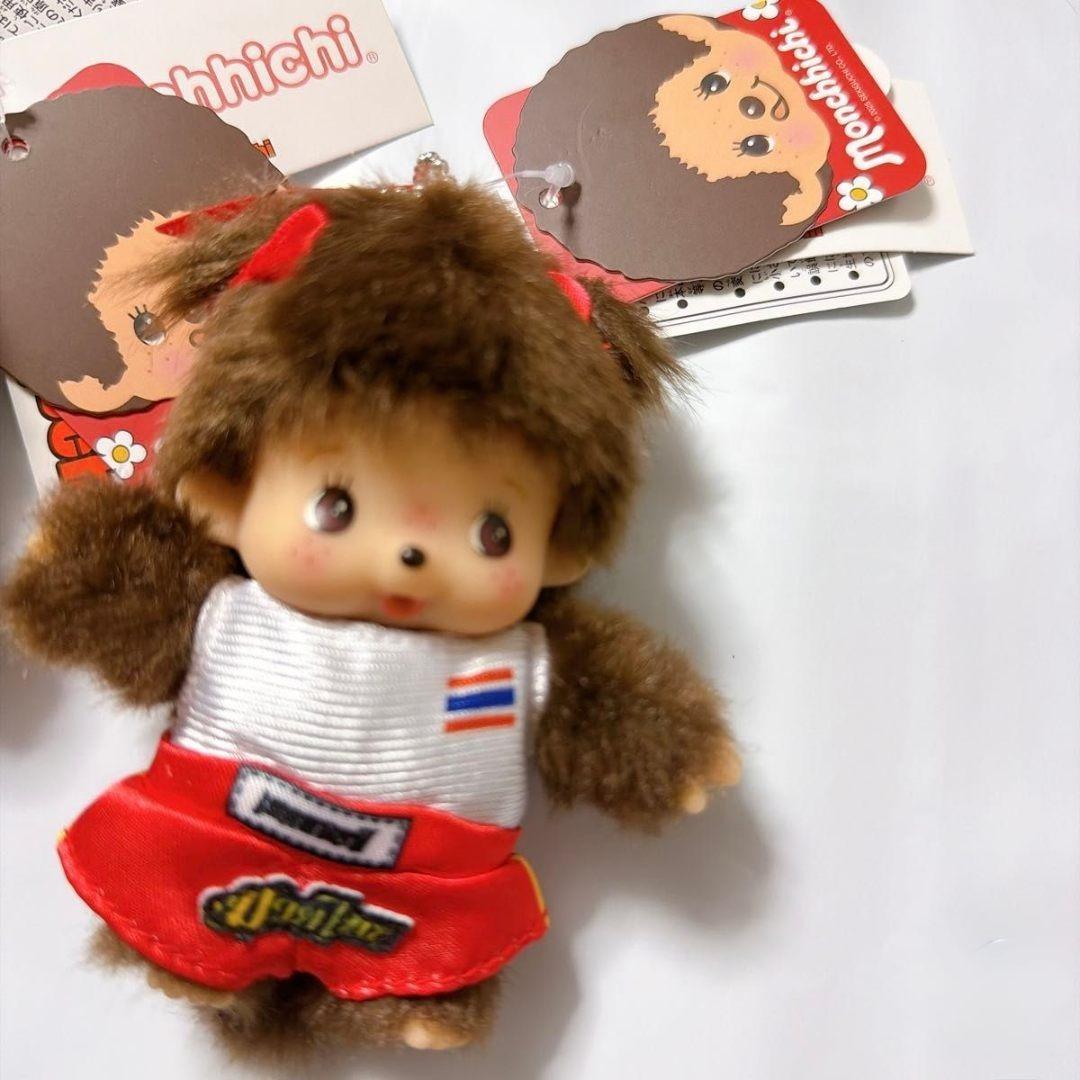 【タイ限定 】ムエタイ　モンチッチ 　ペア　男の子　女の子 キーホルダー