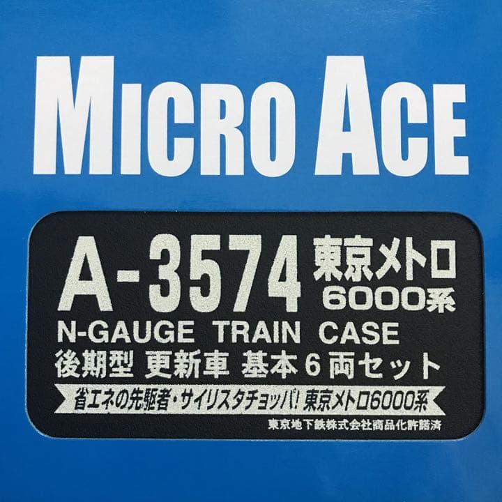 Nゲージ　マイクロエース　東京メトロ6000系　後期型更新車　基本増結セット
