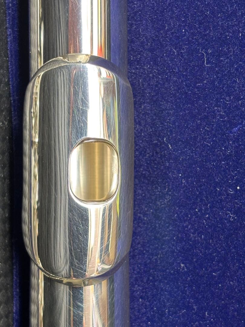 頭部菅銀製アルトフルート