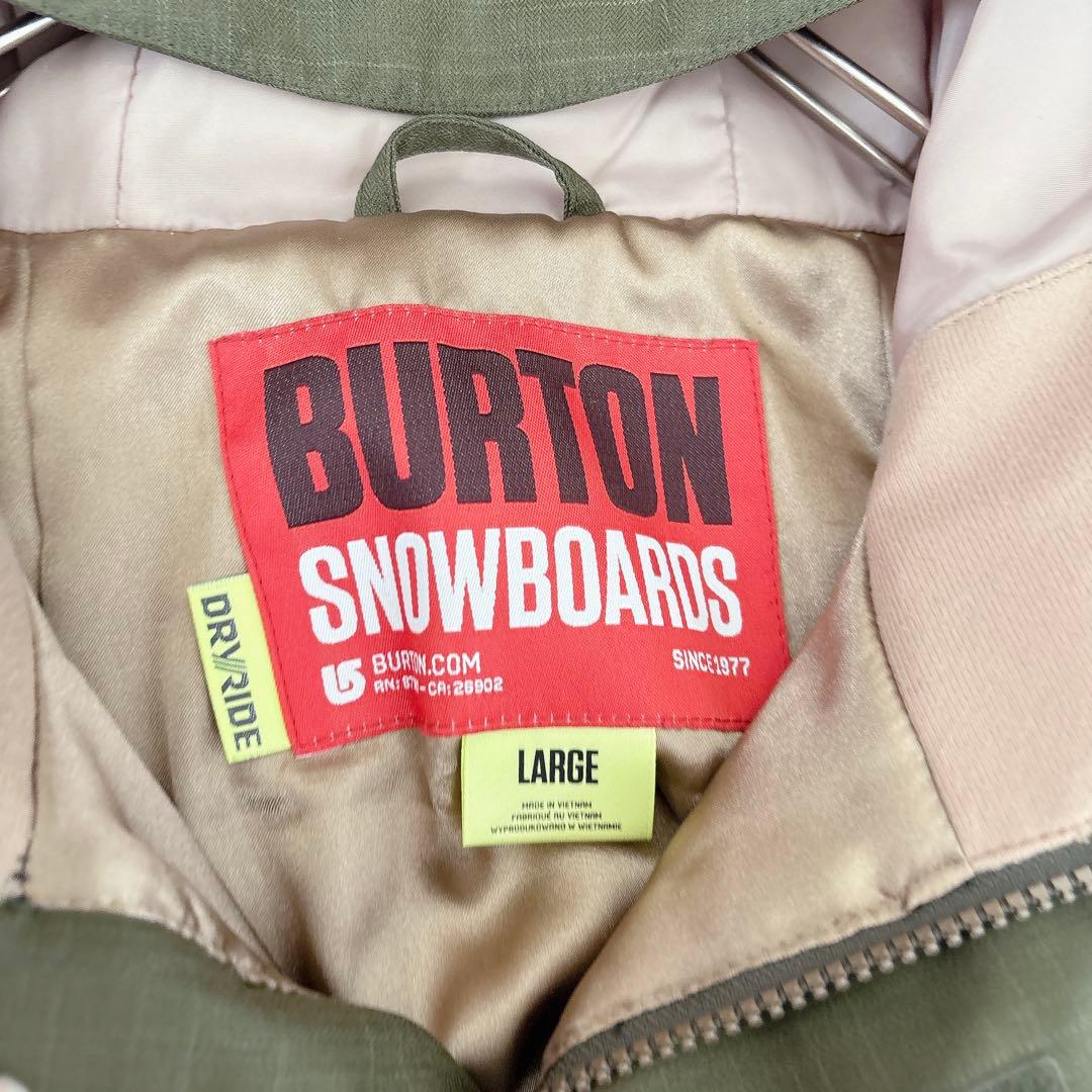 バートン　スノーボードウェア　メンズ　ウィンタースポーツ　防寒　ビッグシルエット