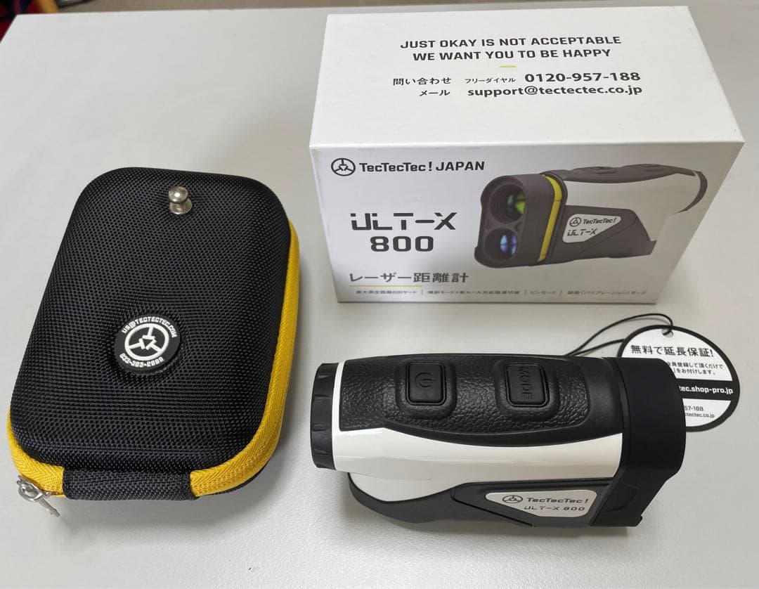 TecTecTeaゴルフ用レザー距離計ULT-X800