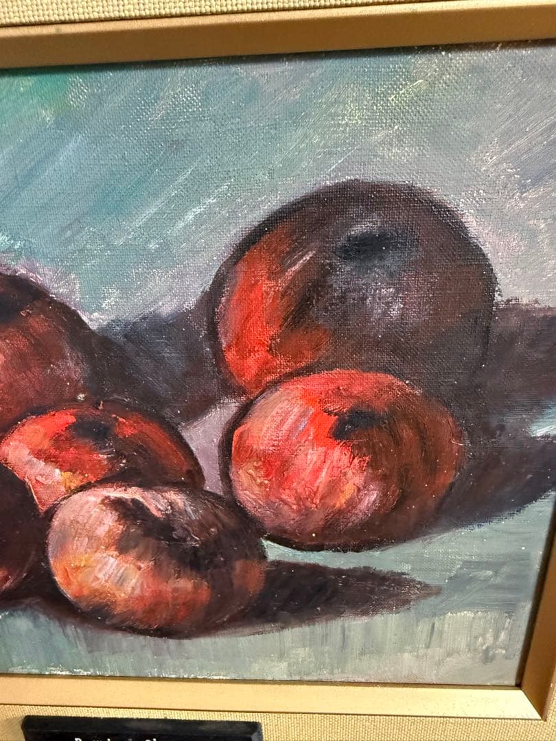 フランス絵画家　Paul Cézanne 果物の静物画 送料込み