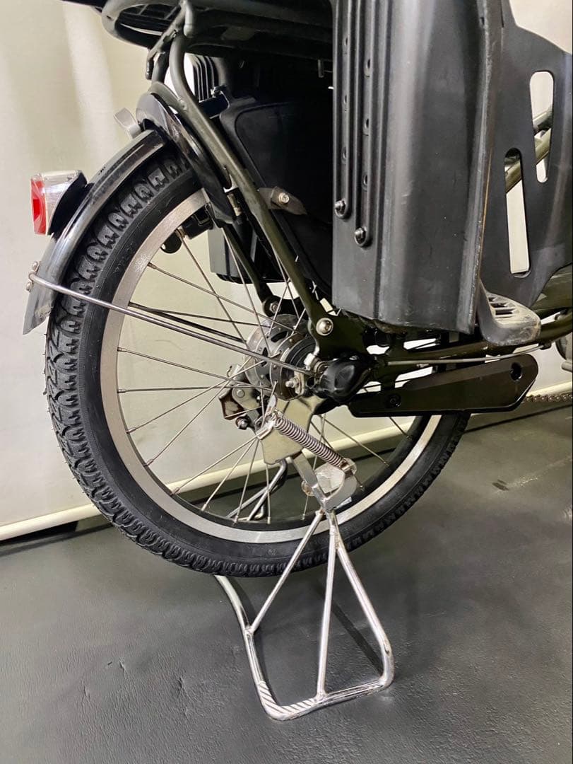 1年保証　ブリヂストン　20インチ　子供乗せ　3人乗り 電動アシスト自転車