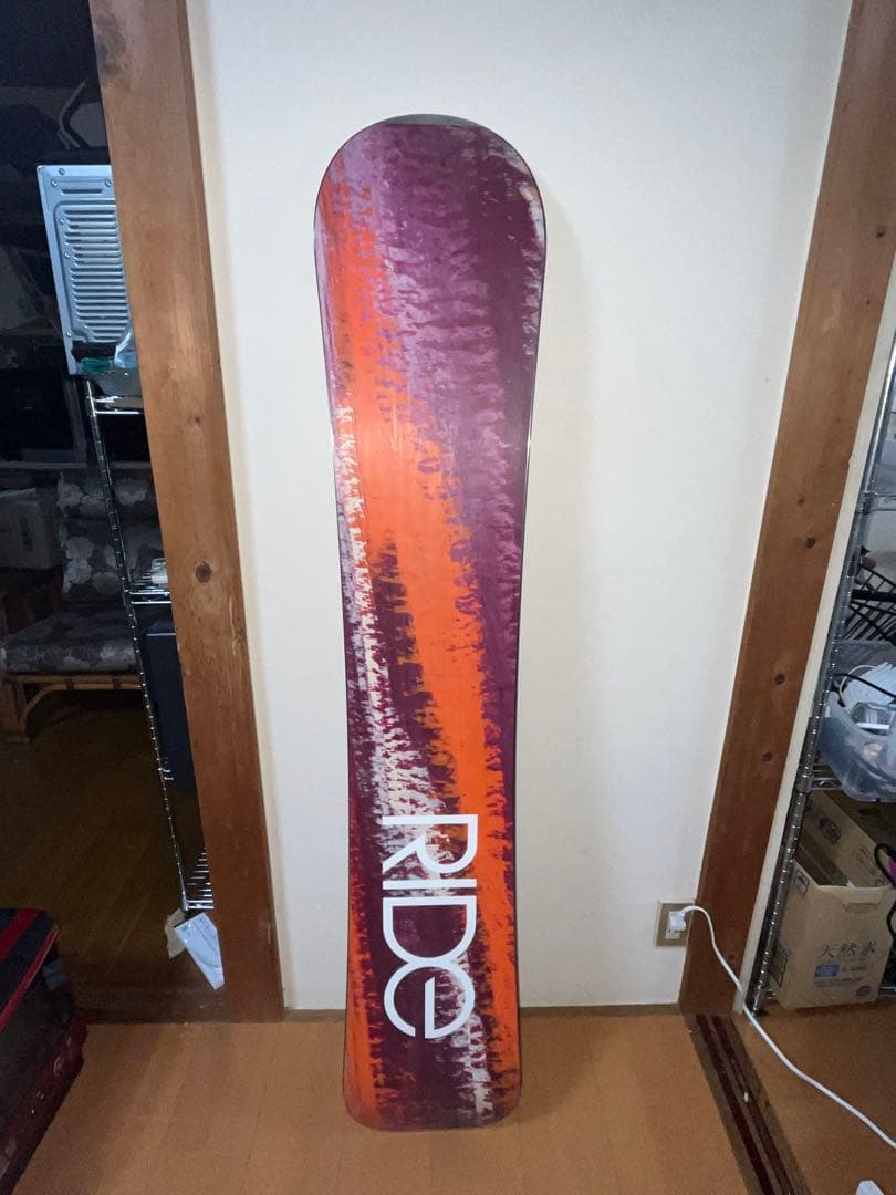 RIDE VISTA スノーボード 板のみ ゴールド アートグラフィック