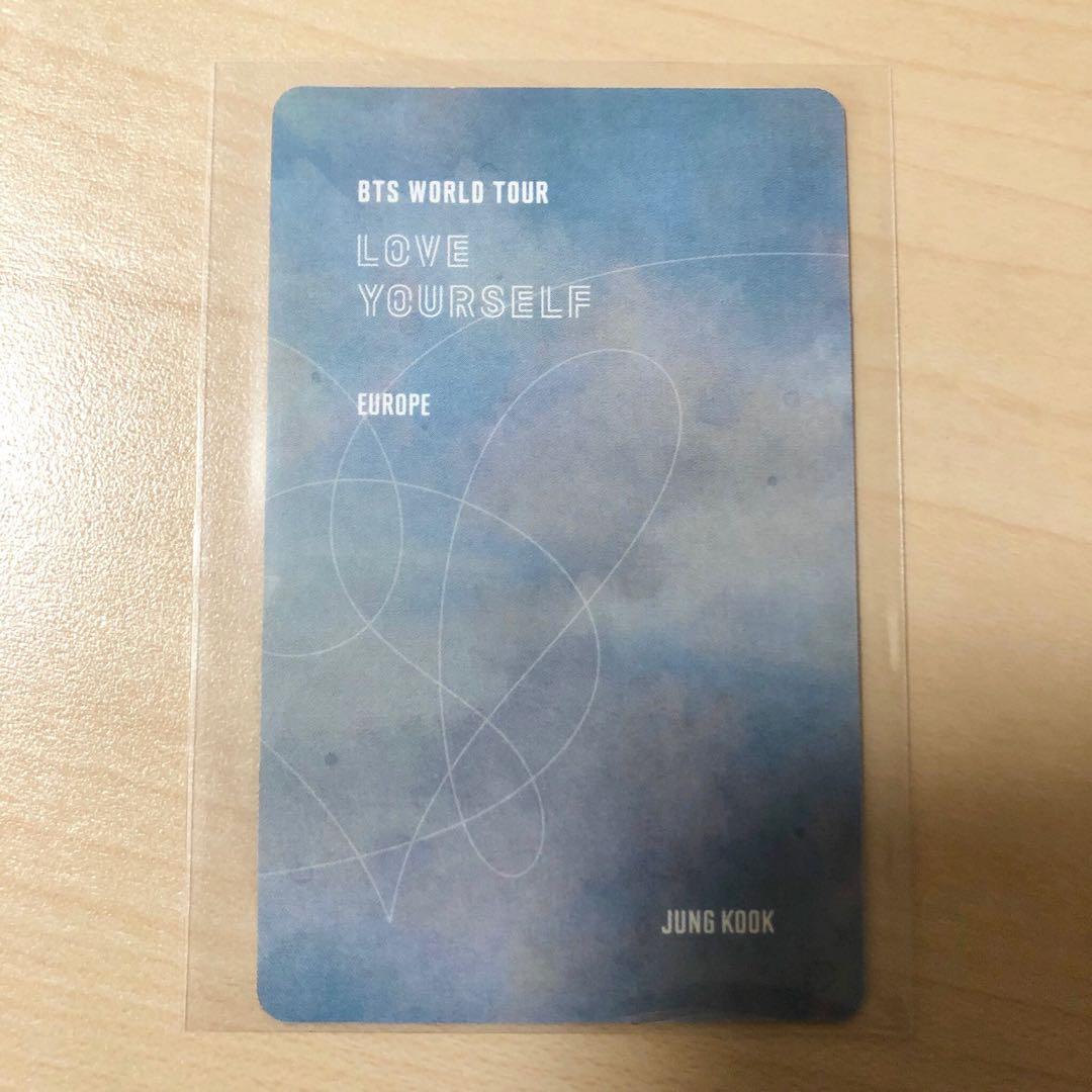 BTS LYS EUROPE トレカ グク