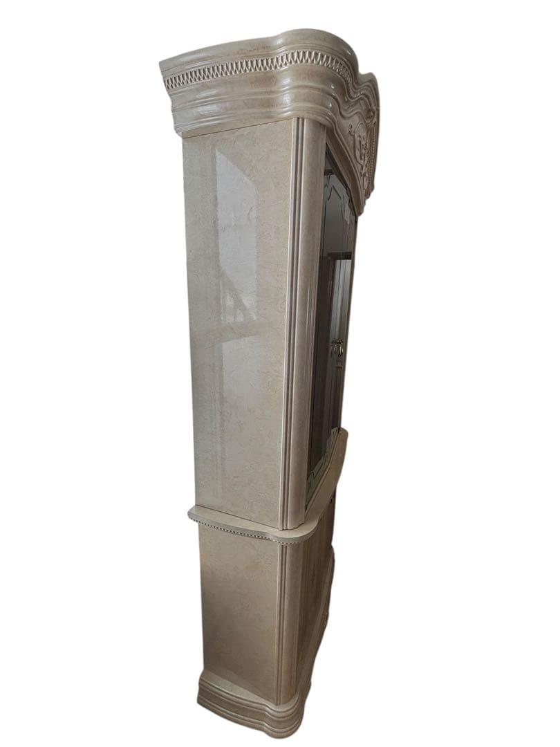 アマルフィ Amalfi 飾り棚 ガラスキャビネット 高級家具