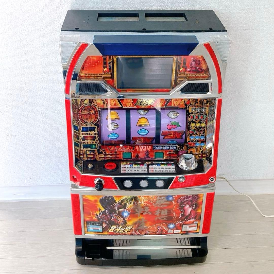 パチスロ 北斗の拳 初代 夢想転生 4号機 サミー 実機 付き 懐し 名機