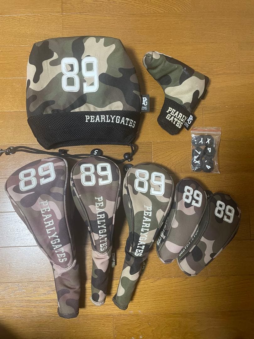 Nspoリーダー パーリーゲイツ　キャディーバックとクラブカバーセット