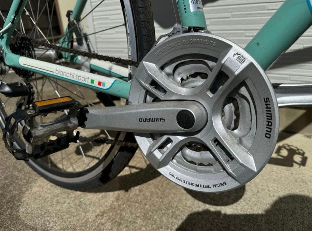 【ジャンク】　ビアンキ　クロスバイク