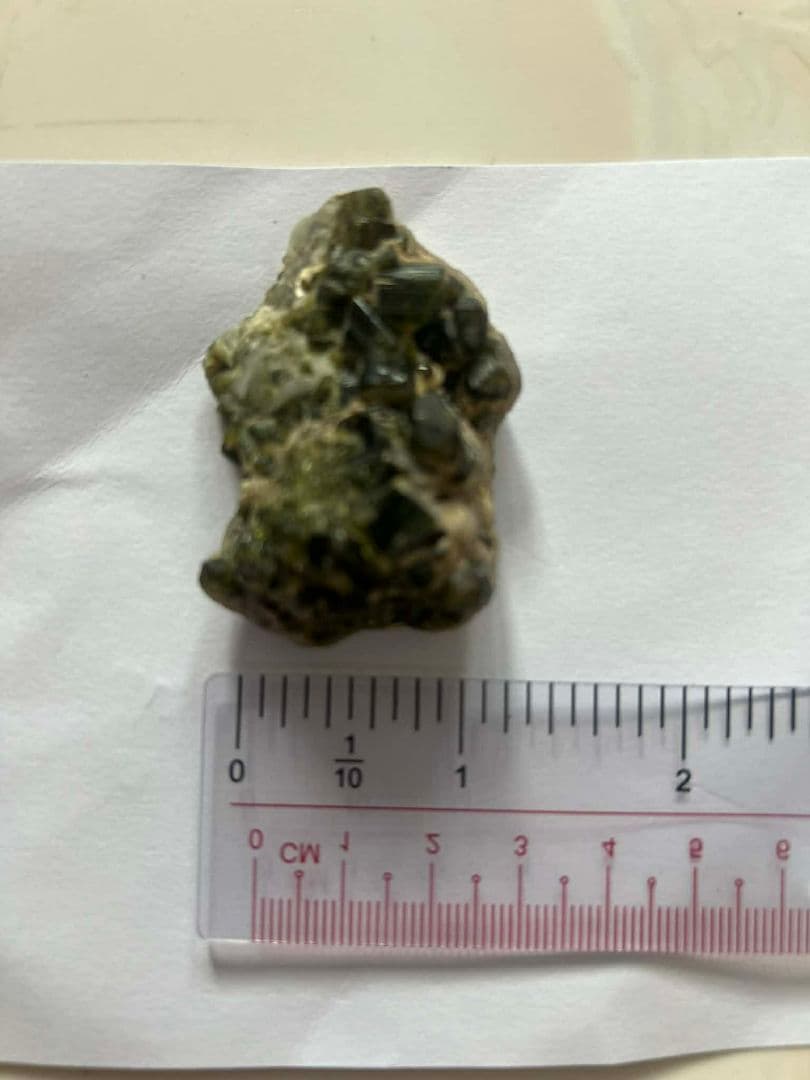 【特大210ct天然トルマリン原石 とフローライト ミャンマー産ビルマ　モゴック