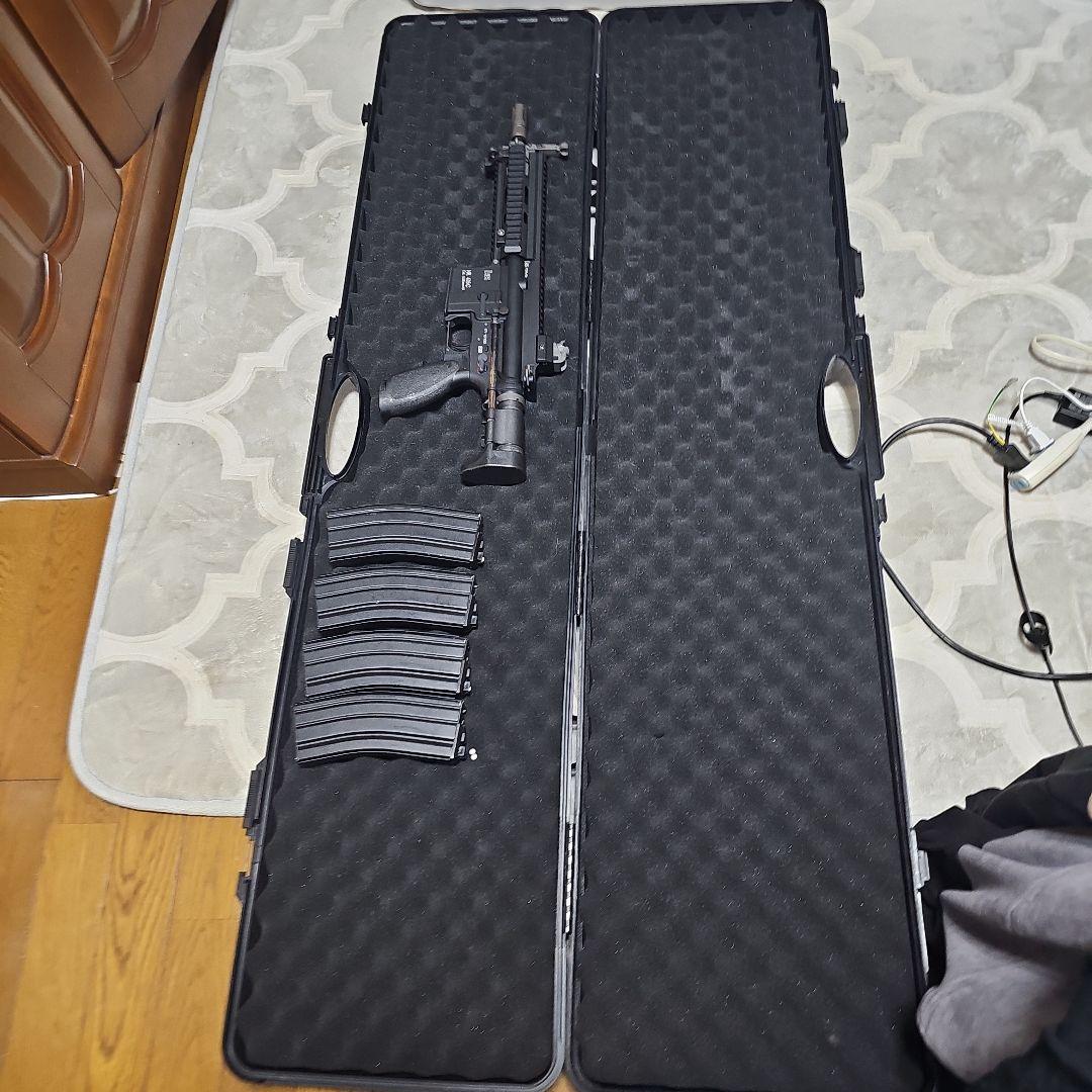 HK 416C ガスガン ブラック ケース付き