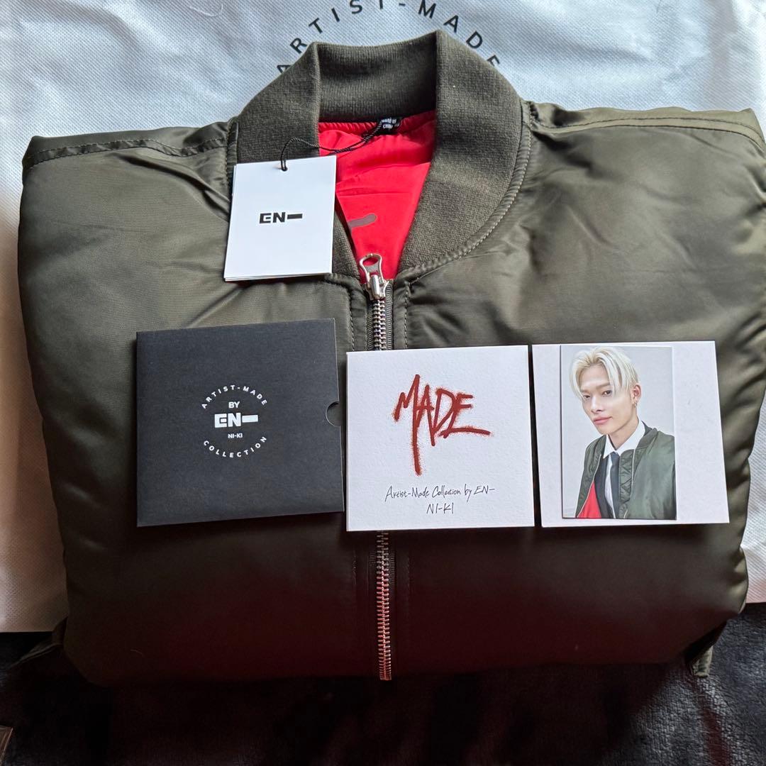 未使用品　ENHYPEN NI-KI MA-1 ニキ　アーティストメイドMサイズ