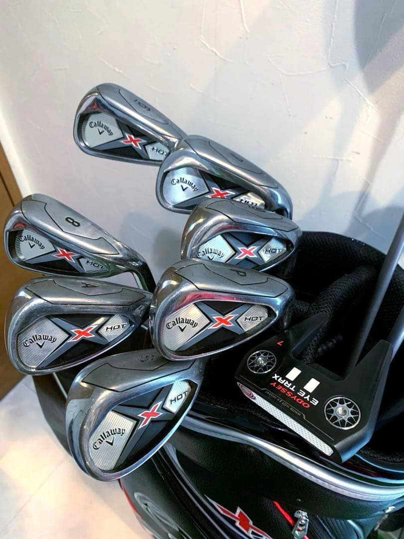 豪華　良品　現行モデル　キャロウェイ　X HOT ゴルフクラブ 本格フルセット
