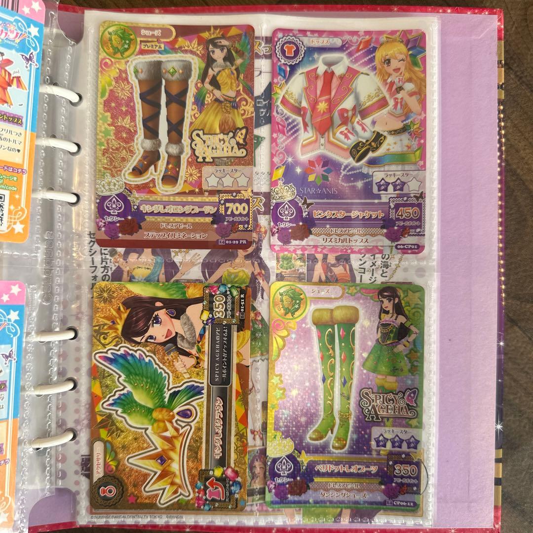 アイカツカード51枚（プレミアムカード付き）➕バインダー