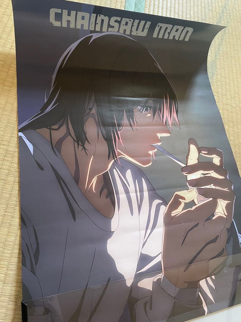 チェンソーマン展　早川アキ　ポスター