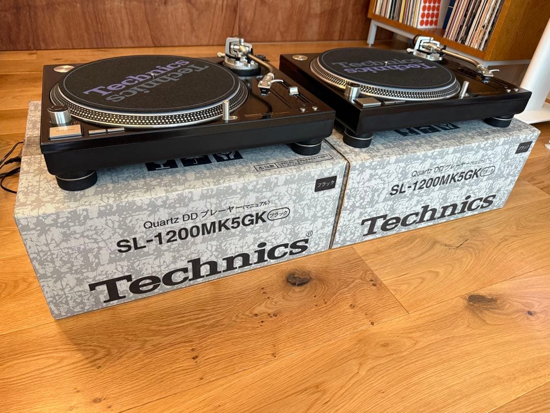 Technics SL-1200MK5G 2台セット (M44G付)
