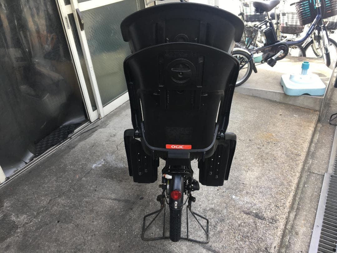 地域限定送料無料　パスバビー　子供乗せ　12,3AH　黒　神戸市　電動自転車