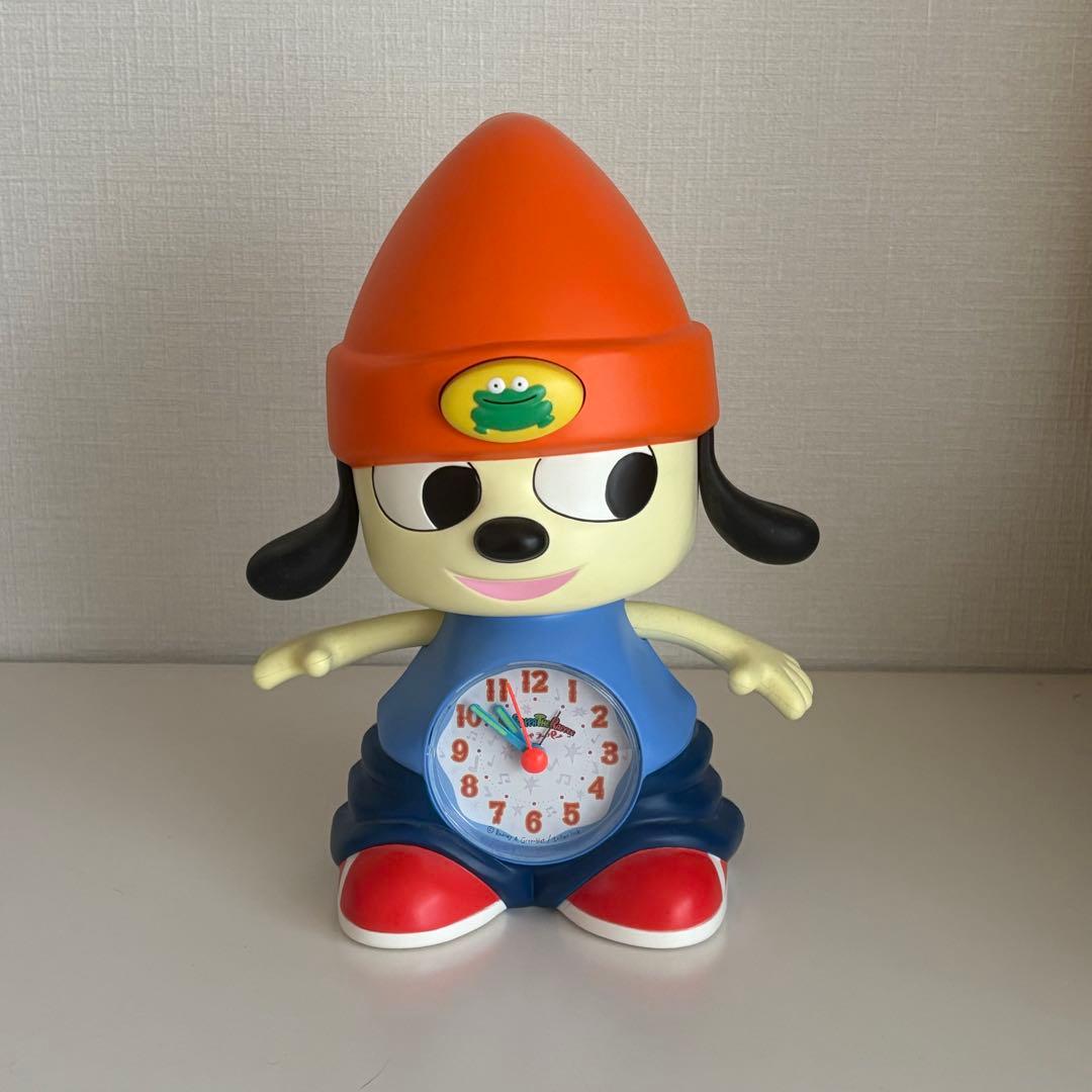 パラッパラッパー 目覚まし時計 完動品