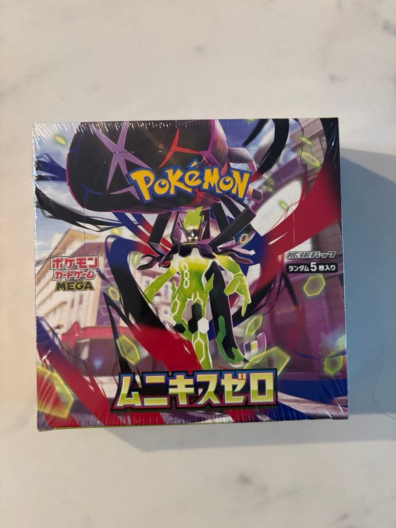 ポケモンカード ムニキスゼロ シュリンク付き 1BOX