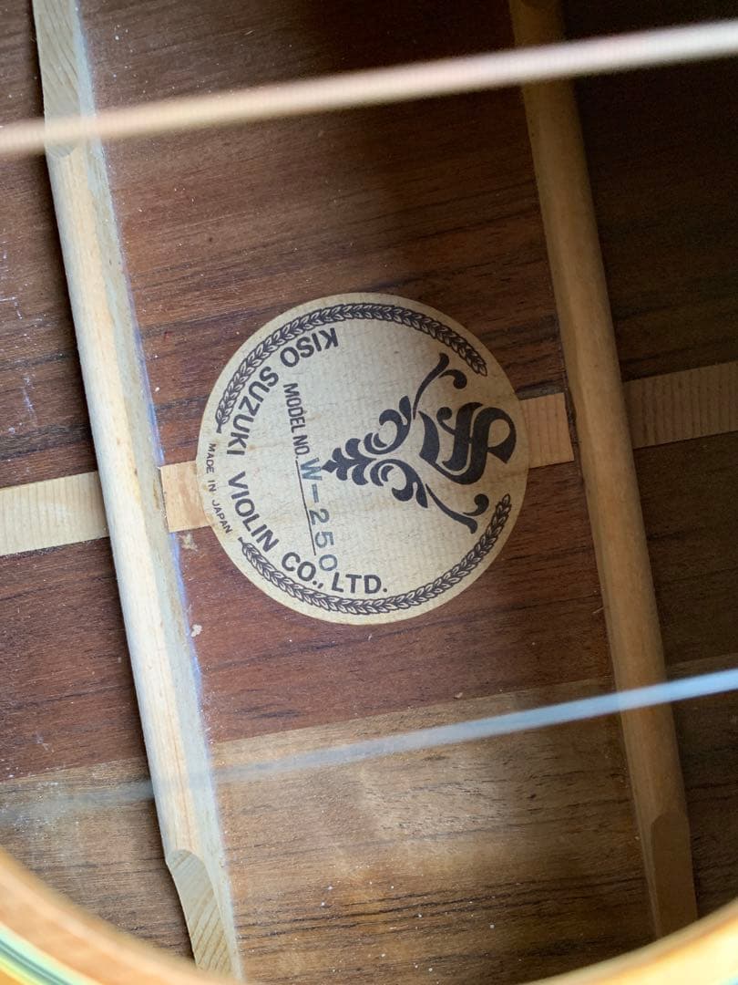 KISO-SUZUKI アコースティックギター W-250 日本製