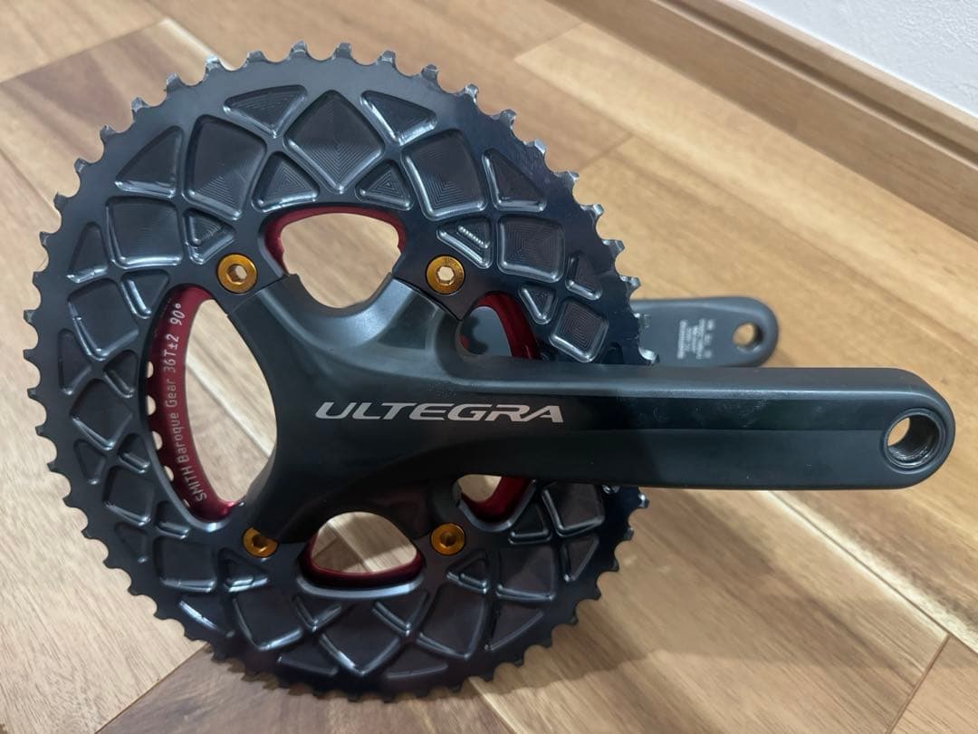 SHIMANO ULTEGRA クランク　Absoluteチェーンリング