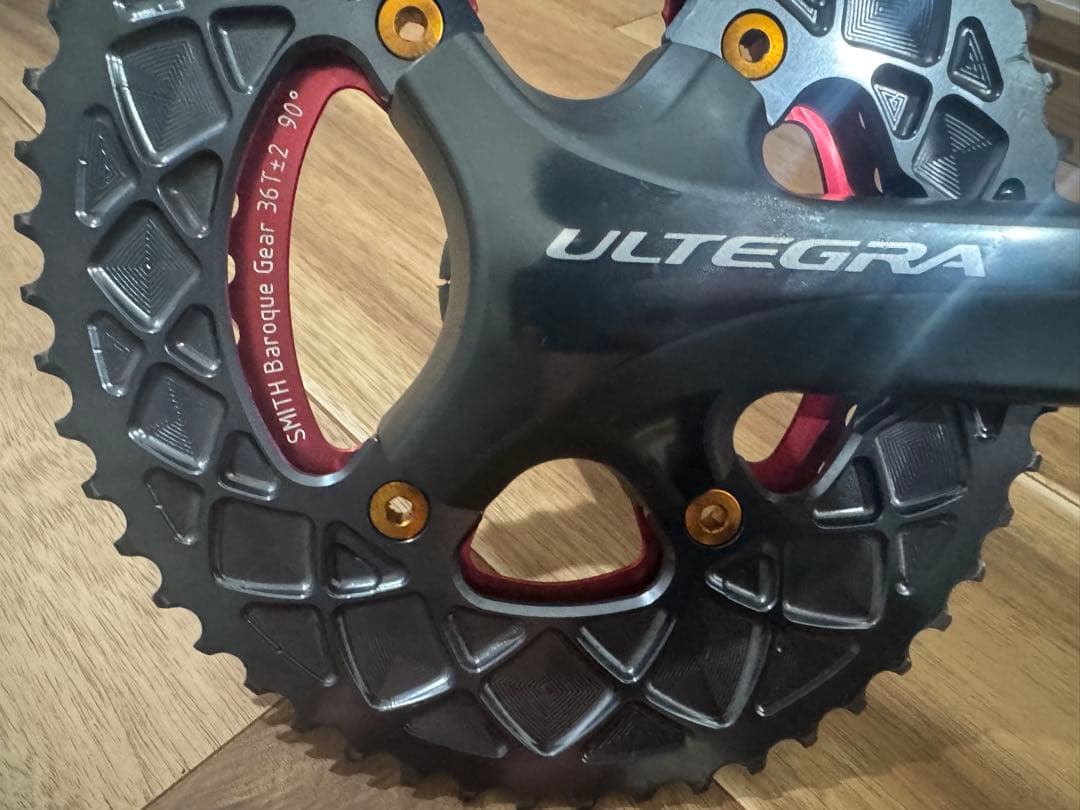 SHIMANO ULTEGRA クランク　Absoluteチェーンリング