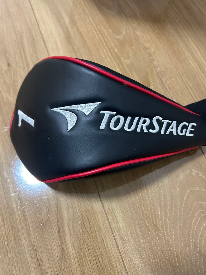 BRIDGESTONE GOLF キャディバッグとTOURSTAGEドライバー