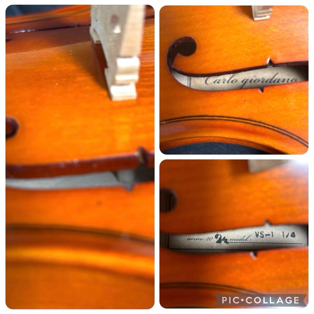 【未使用品】カルロジョルダーノ　バイオリン　VS-1 1/4 2024年
