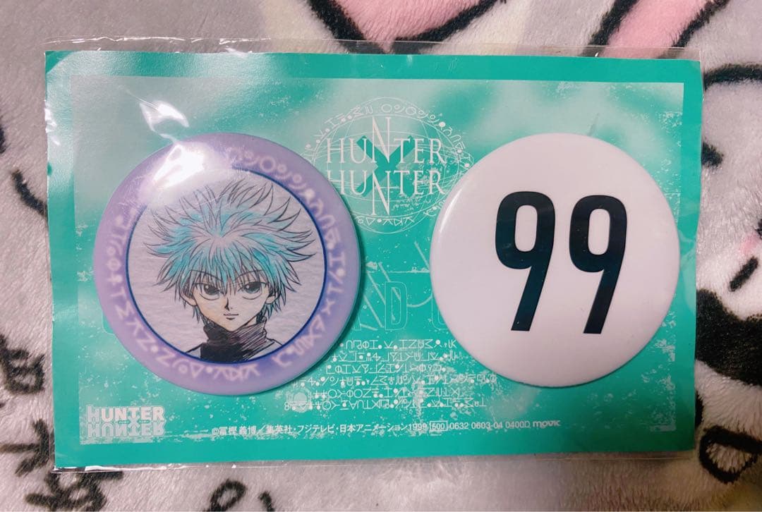 旧HUNTER × HUNTER 缶バッジ キルア