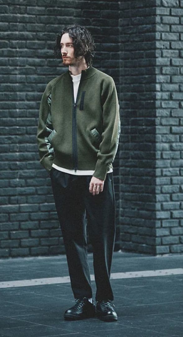 【新品】BRIEFING GOLF ニットブルゾン ブラック Ｍ