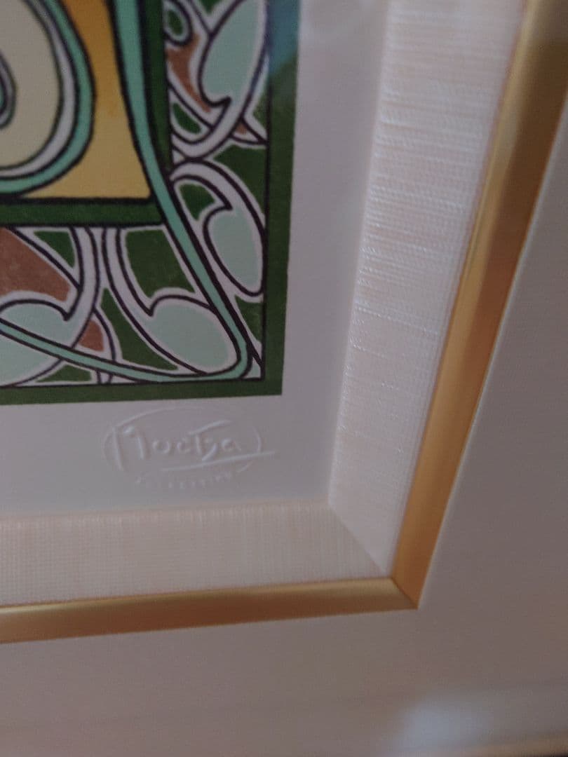 ミュシャ『夏 1900 ver.5』リトグラフ