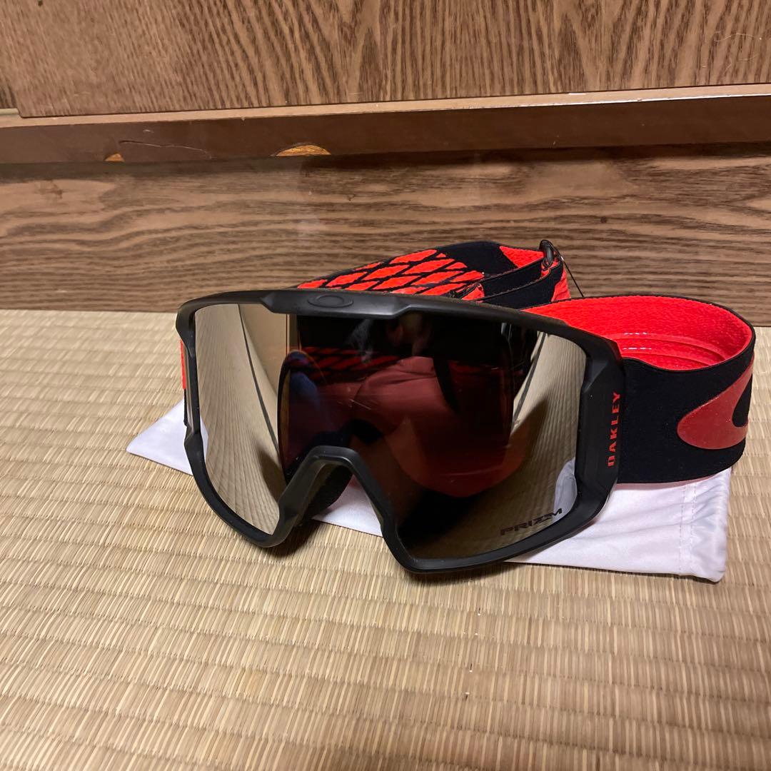 Oakley Lineminner L スノースポーツ ゴーグル ミラー