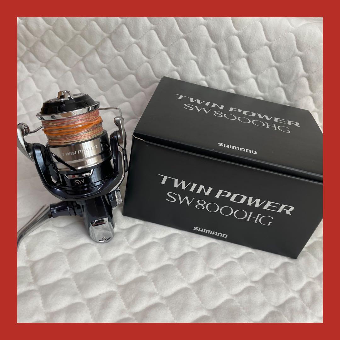 シマノ ツインパワー 21SW8000HG スピニングリール リール