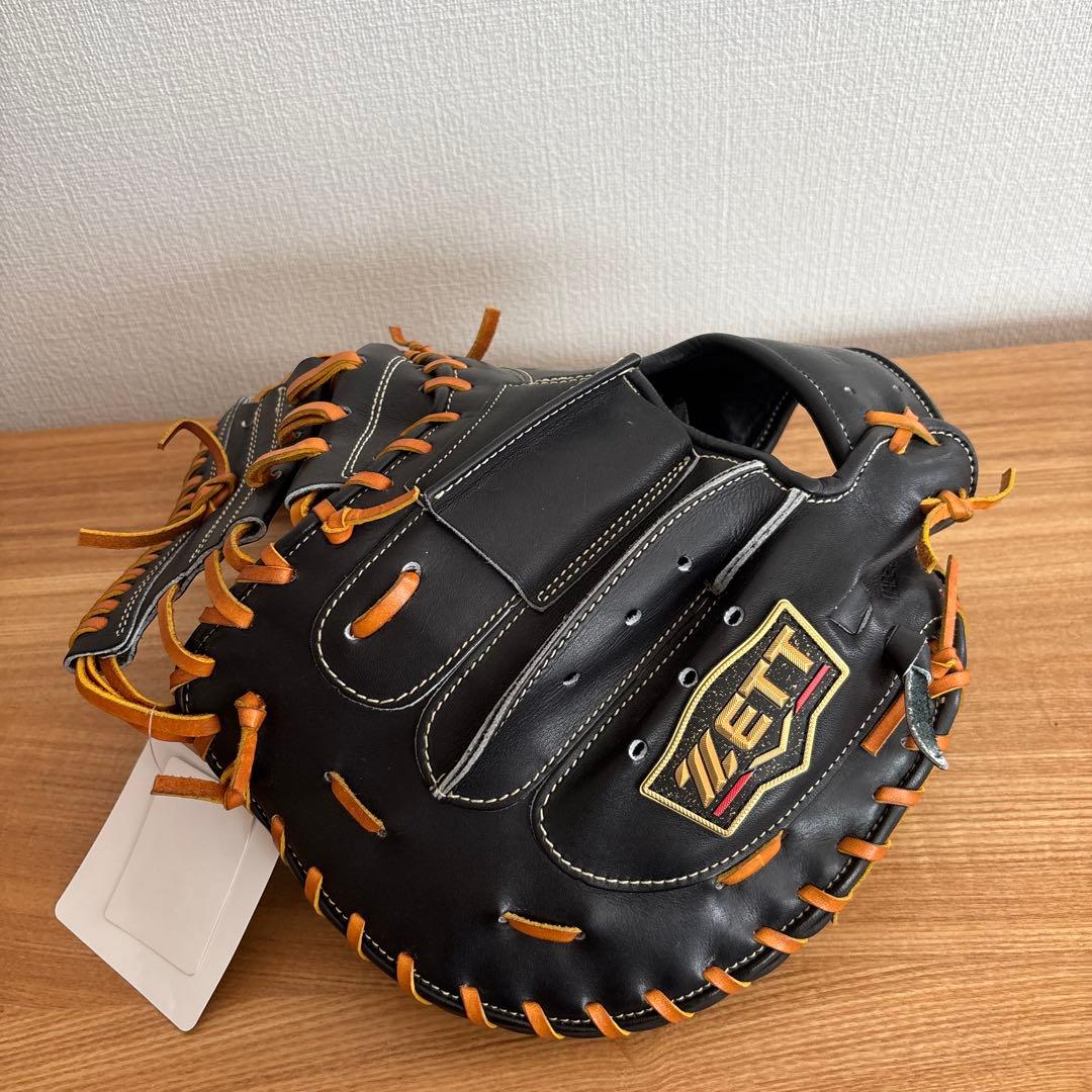 森友哉選手モデル　ゼット　 硬式用　キャッチャーミット　プロステイタスプレミアム