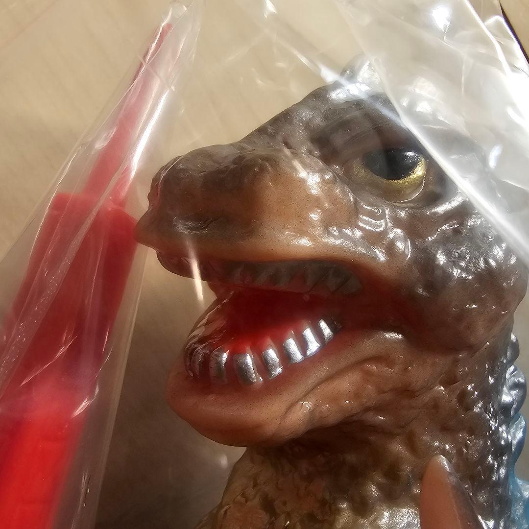 ソフビ ゴジラ ブルマァク ゴジラ50 ガンメタ 日本製