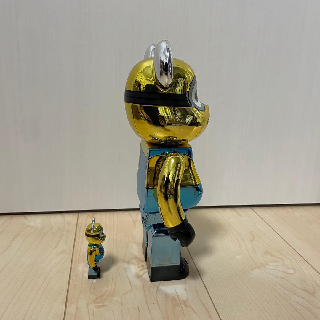 ベアブリック bear brick ミニオン ボブ　100% & 400%