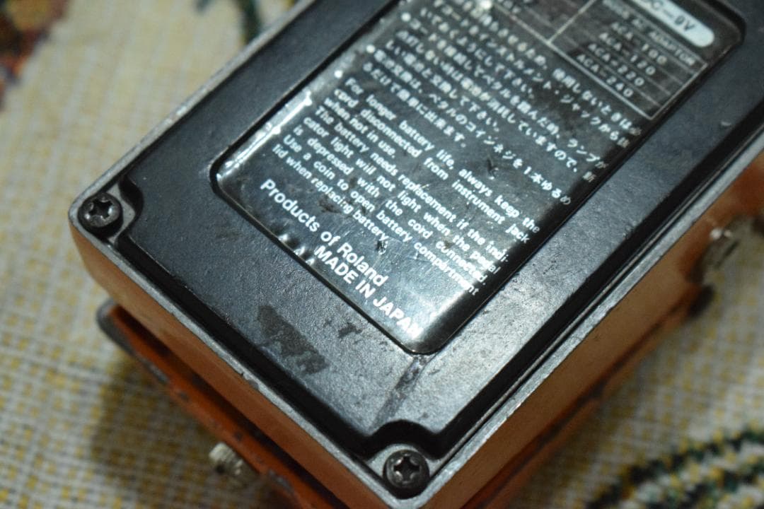 BOSS DS-1 1980年製 #9700 日本製 銀ネジ 動作OK