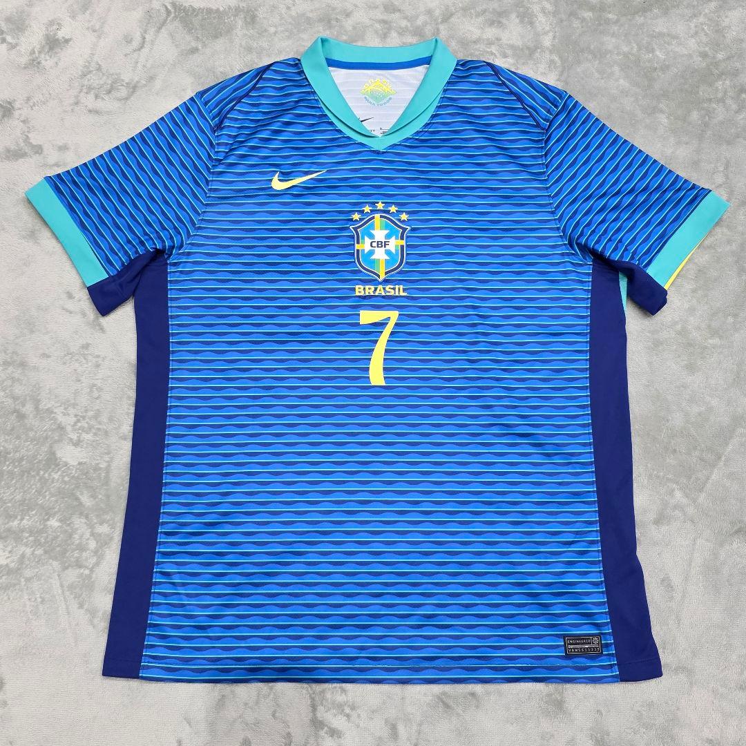 ブラジル代表　ヴィニシウス　ユニフォーム　XL　　NIKE　ナイキ　ブルー