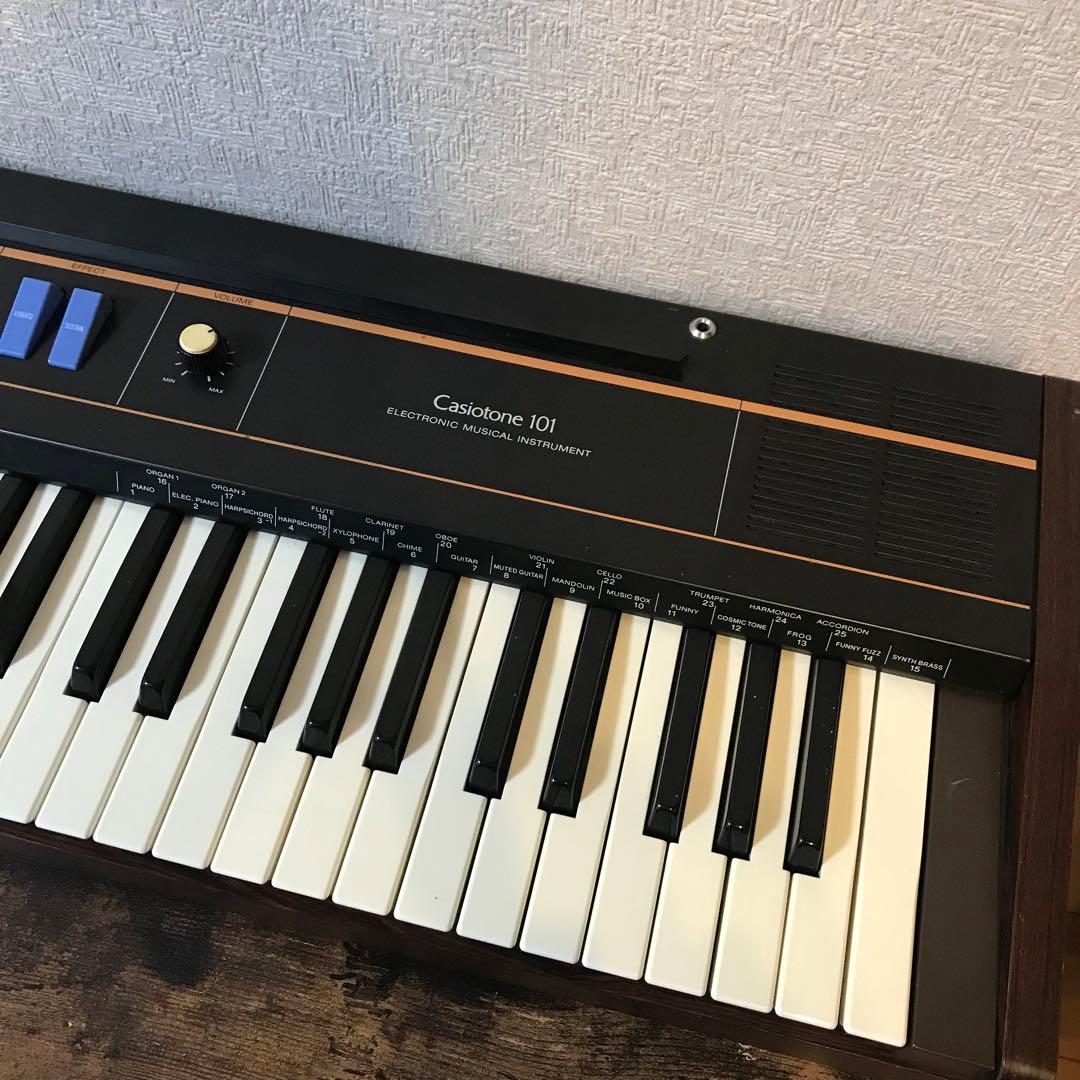CASIO Casiotone 101 アナログシンセサイザー　動作確認済み