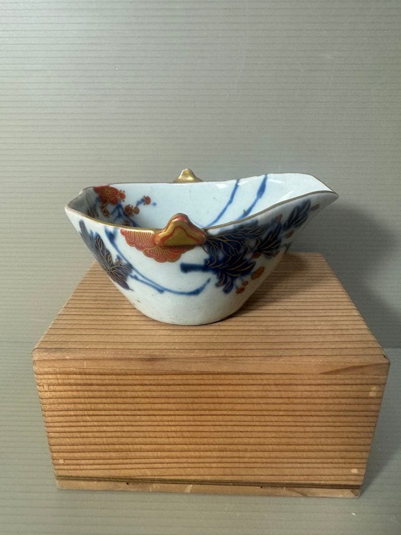 2341 九谷焼　湯冷し　茶海　時代物