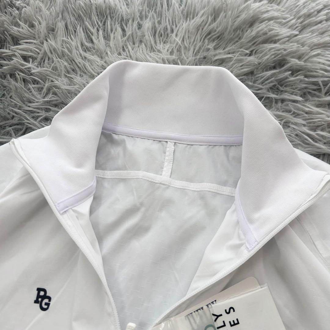 新品　パーリーゲイツ　ジャケット　ナイロン　ストレッチ　春用　ホワイト　2