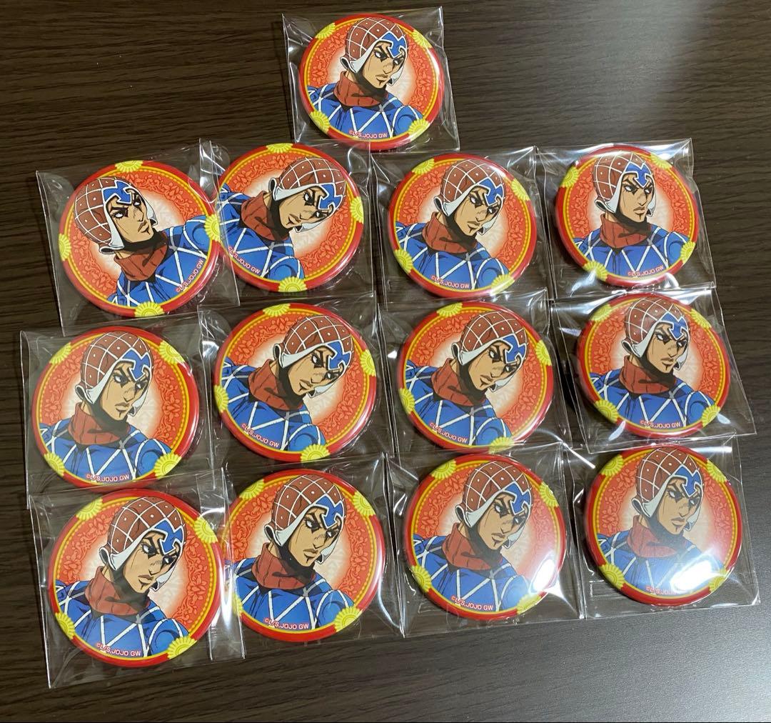 グイード・ミスタ AGF缶バッジジョジョの奇妙な冒険 黄金の風 5部 13個