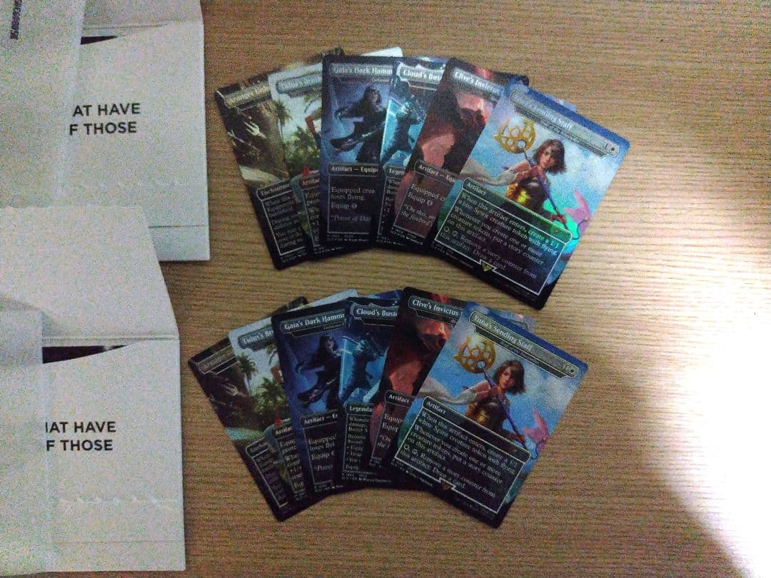 Secret Lair x FF: Weapons 英語版