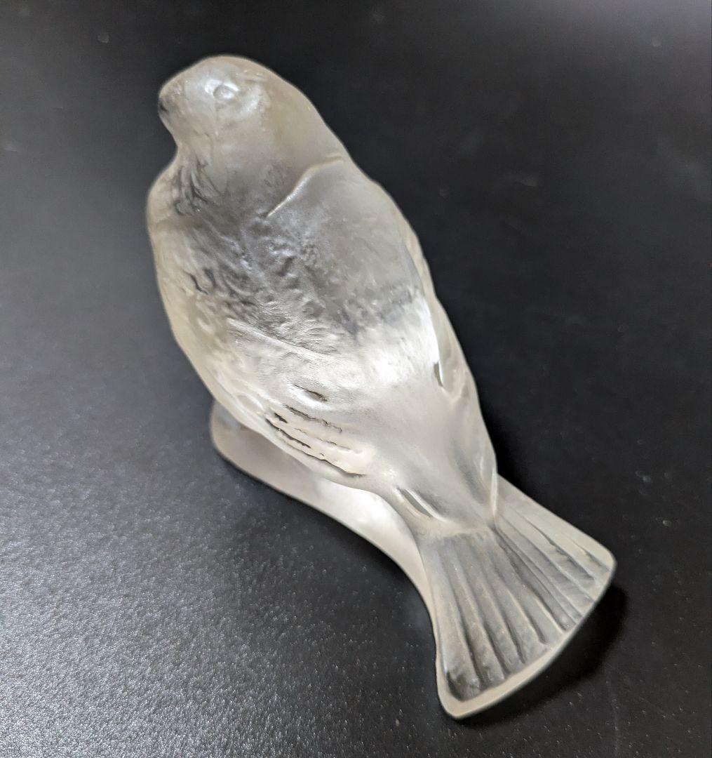 R. Lalique　ルネラリック　オブジェ　置物 インテリア　フィギュリン　雀