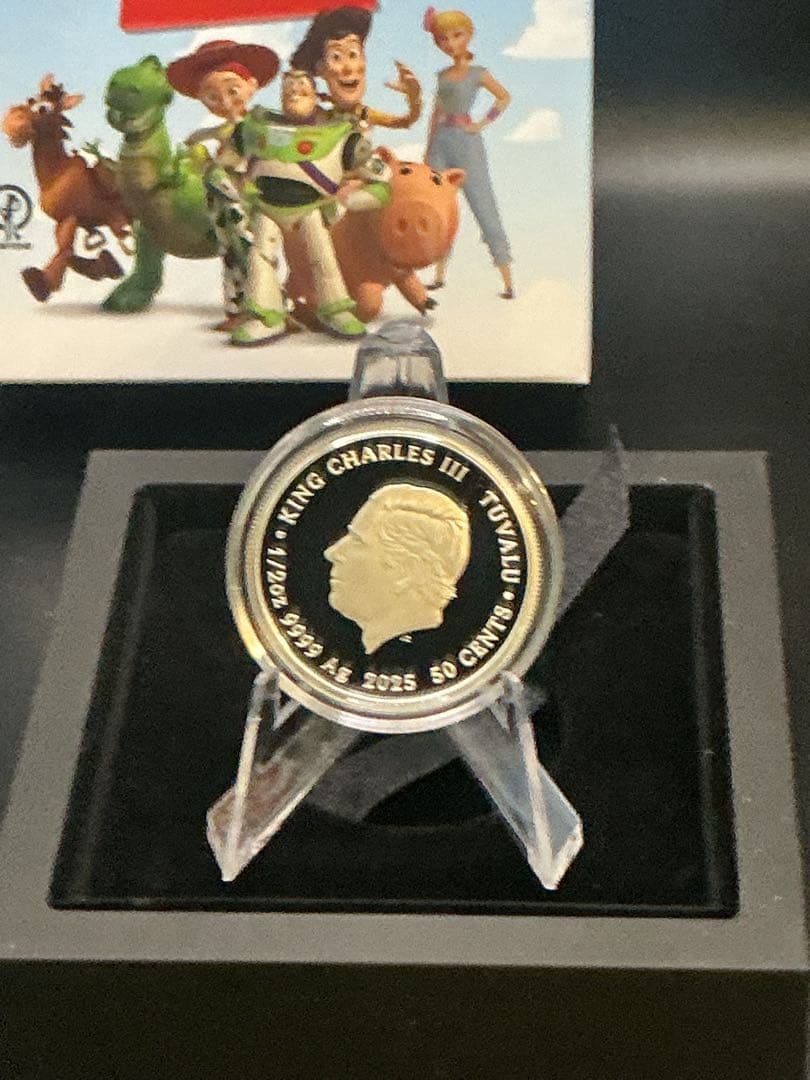 2025年トイ・スオーリー３０周年記念　プルーフ銀貨