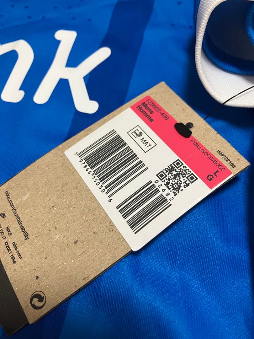 【新品未使用】伊東純也 ゲンク 25/26 ユニフォーム Lサイズ