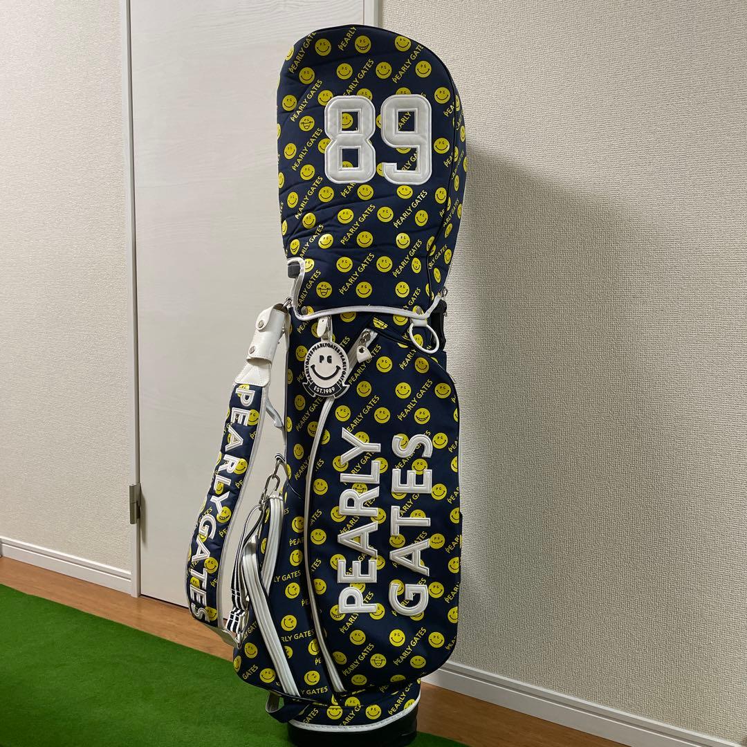 PEARLY GATESパーリーゲイツPGニコスマイルモデルキャディーバック希少